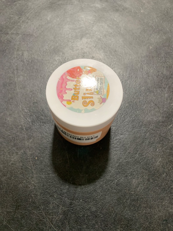 Photo 1 of Butter Peach Slime, Scented and Stretchy Clay Sludge Toy, Party Favors, Prize, School Education, Birthday Gifts for Kids Girls Boys (200ml)