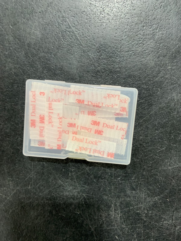 Photo 1 of HSTECH 16 Pcs EZ Pass/IPass/IZoom Toll Tag Mounting Kit - Reclosable Fastener Peel and Stick Adhesive Dual Lock Tape Strips