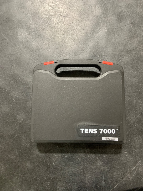 Photo 1 of TENS 7000 Digital TENS Unit with Accessories - Muscle Stimulator Machine for Back Pain Relief, Sciatica, Neck, Nerve, Shoulder, Hip, Elbow, Muscle Pain Relief