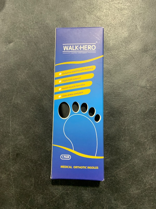 Photo 1 of Plantar Fasciitis Insoles for Men Women - Orthotics Inserts, Shoe Insoles Arch Support Flat Feet Inserts Work Boot Insoles for Standing All Day (Mens 8-8 1/2 | Womens 10-10 1/2)