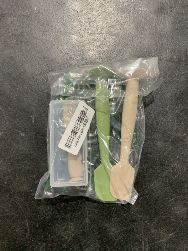 Photo 1 of NFSVLB Baby Diaper Cream Spatula with Case-1 Large 2 Mini Butt Paste Spatula with 2 Travel Case-Soft Baby Butt spatula baby Diaper Cream Applicator-Diaper Rash spatula Bum Spatulas Brush
