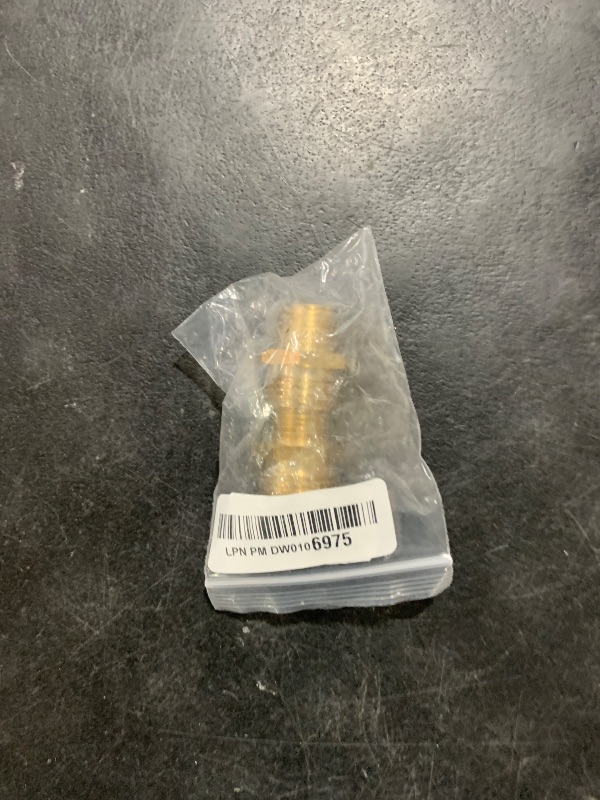 Photo 1 of TAROSE 2 Pack Brass Garden Hose Adapter, Male to Male Hose Connector Adapter, GHT to NPT Adapter Hose Fitting,Brass Garden Hose to Pipe Fittings Connect
