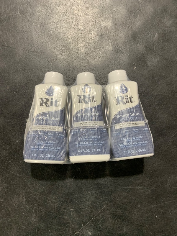 Photo 1 of Rit Dye Liquid Dye, 8 fl oz, Dark Green, 3-Pack