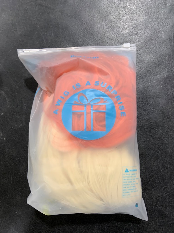 Photo 1 of BERON Bald Head Wigs for Halloween Cosplay Costume (White)