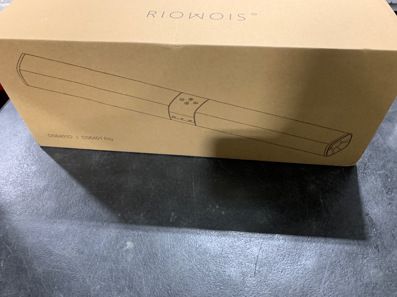 Photo 1 of RIOWOIS Sound Bars for Smart TV, 31-in Bluetooth TV Soundbar Speakers with HDMI-ARC, Optical AUX Connection, Crisp Sound and Easy Setup, Detachable Surround Sound System for TV, PC, Projector.