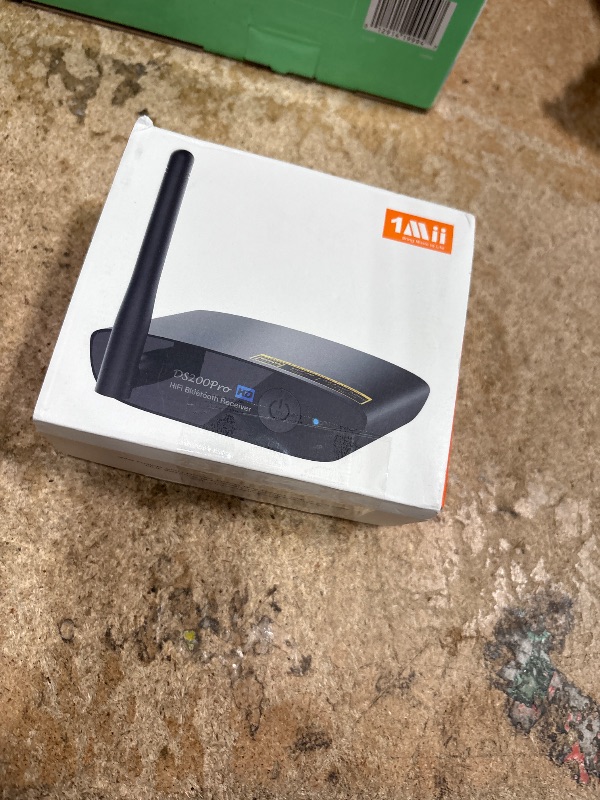 Photo 1 of 1Mii HiFi Bluetooth 5.3 Music Receiver for Home Stereo with LDAC, Bluetooth Audio Adapter with Audiophile DAC aptX HD, RCA Optical Output for AV Receiver or Stereo Amplifier - DS200Pro