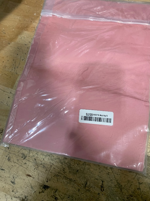 Photo 1 of (BAGGED) (PARTIAL SET) Moinchore 100 Pcs Pink Paper Place Mats Disposable Paper Placemats Wedding Bridal Shower Halloween Thanksgiving Winter Holiday Birthday Party Supplies Home Dinning Decor(Dark Pink,14 x 10 Inch)