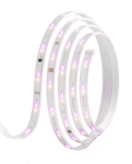 Photo 1 of **** SEE COMMENTS **** 32.8 ft. Outdoor Plug-In Integrated LED Novelty RGBIC with White Lighting Wi-Fi Enabled String -Light