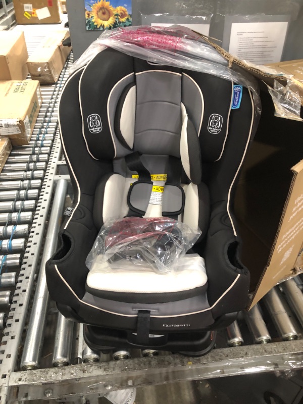 Photo 1 of Graco Extend2Fit Convertible Baby Car Seat, Rear and Forward Facing, Adjustable Extension Panel for Extra Legroom, Gotham