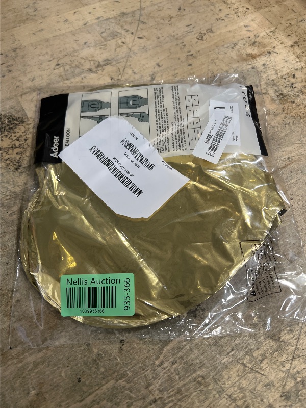 Photo 1 of 10-Inch Gold Heart Mylar Balloons Foil Balloons - for Valentine’s Day, Weddings, Baby Showers, and Party Decorations, Pack of 50