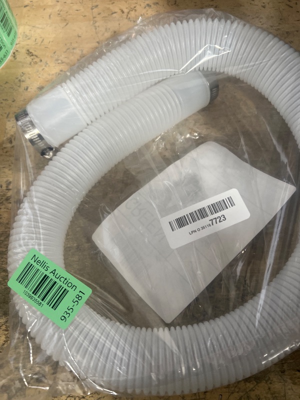 Photo 1 of 1.5 inch x 3ft Pool Skimmer Hose Replacement for Intex Above Ground Pool Skimmer Pump Transfer Hose Part # 10531 25016