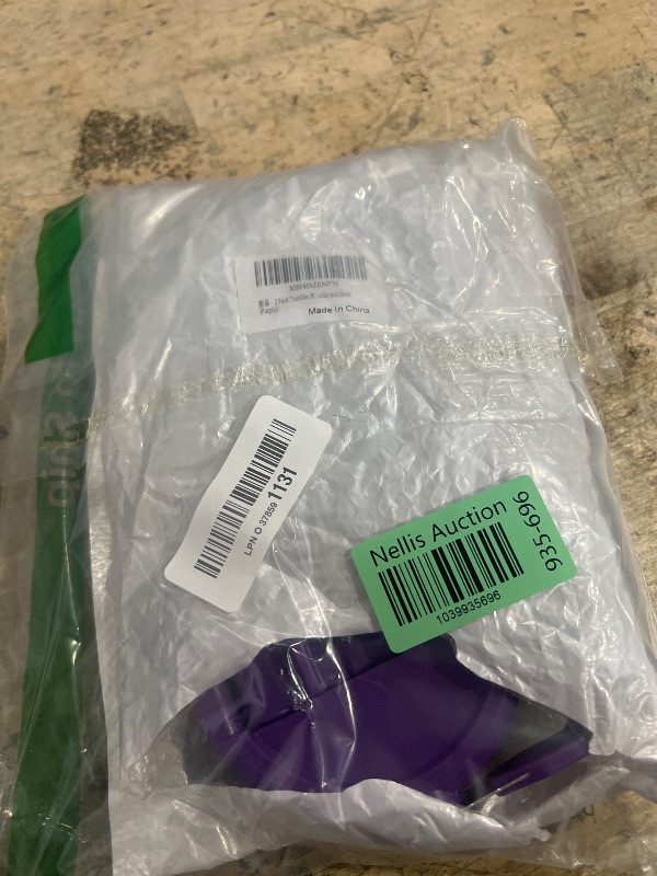 Photo 1 of 2 Pack Tumbler Flip Straw Lid for Stanley 40 oz Tumbler Replacement Lid Reusable Tumbler Cover Leak-Proof with Handle and Straw (Purple)