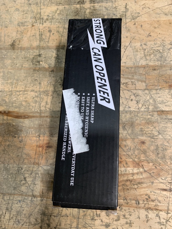 Photo 1 of 2 in 1 Safety Can Opener Manual Smooth Edge & Bottle Opener, No-Trouble-Lid-Lift Manual Can Opener with Magnet, Large Rubber Handle & Stainless Steel Blade, Side Cut Hand Can Opener for Kitchen (Red)