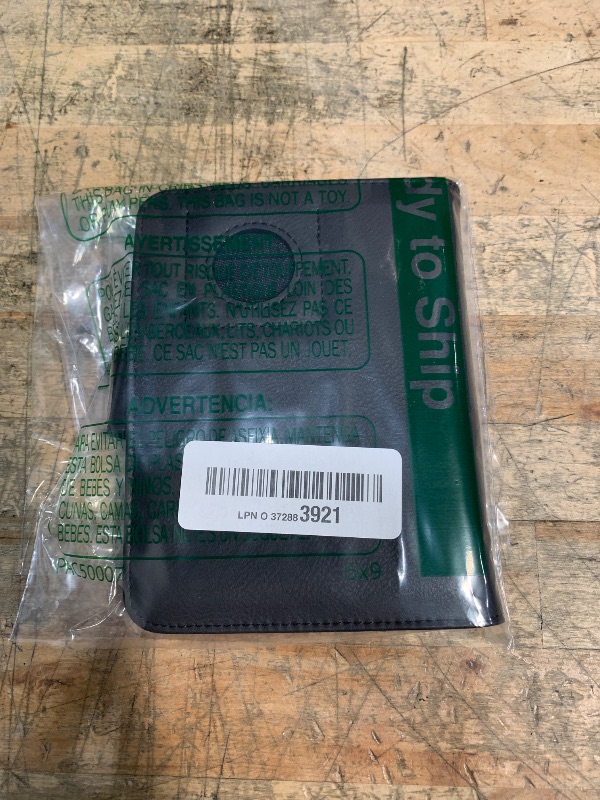 Photo 1 of Airtag Passport Holder Cover Wallet Travel Essentials Leather RFID Blocking Case Vacation Luggage Must Haves Travel Accessories for Men Women (117#Black)