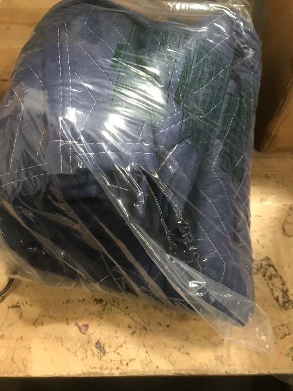 Photo 1 of PONGHEI 2 Moving Blankets 40"x 72" Heavy Duty Packing Blankets for Moving Shipping Thick Furniture Wrapping for Moving Supplies Professional Quilted Shipping Blankets