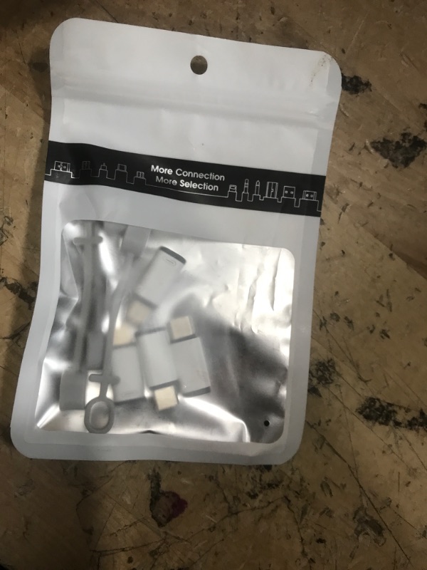 Photo 1 of 4 Pack Lightning to USB C Adapter for iPhone 15/16 Pro/16 Pro Max/Plus,Samsung S24,iPad Air,Nintendo Switch,Fast Charging&Data Transfer (Lightning to USB C Adapter)