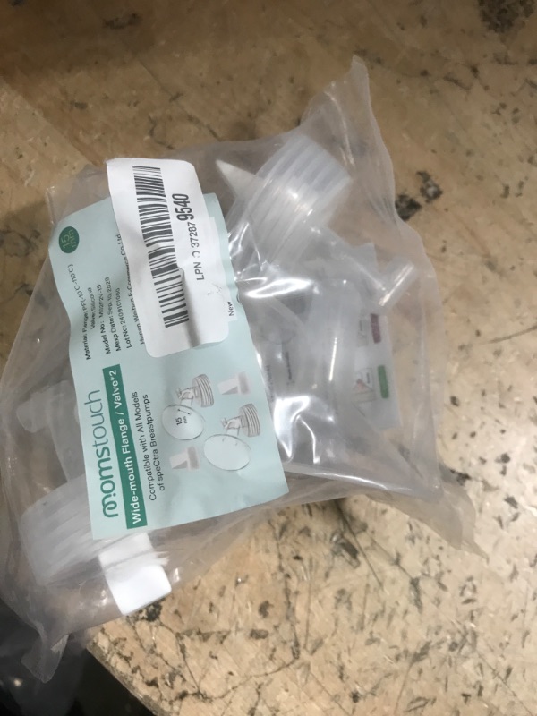 Photo 1 of Momstouch 15mm Flange and Duckbill Valve Compatible with Spectra S1 S2 9 Plus Breastpump Replacement to Spectra Pump Parts, Not Original, Replace Spectra Accessories.