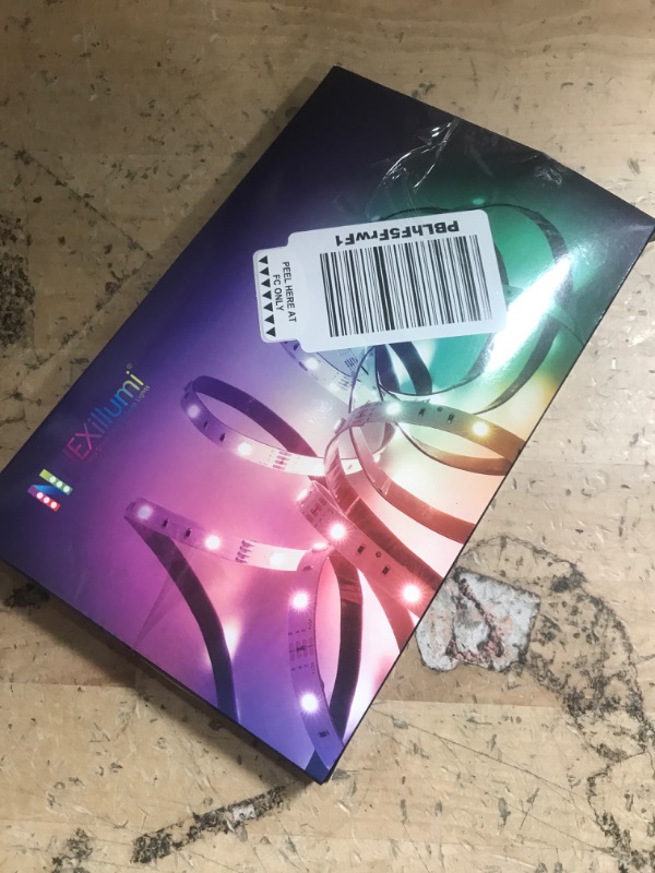 Photo 1 of Nexillumi Led Lights for Bedroom 50ft(1 Roll of 50ft) Music Sync Color Changing Led Strip Lights Smart with Remote and App Control Built-in Mic for Party Home Room Decor Luces LED para Cuarto