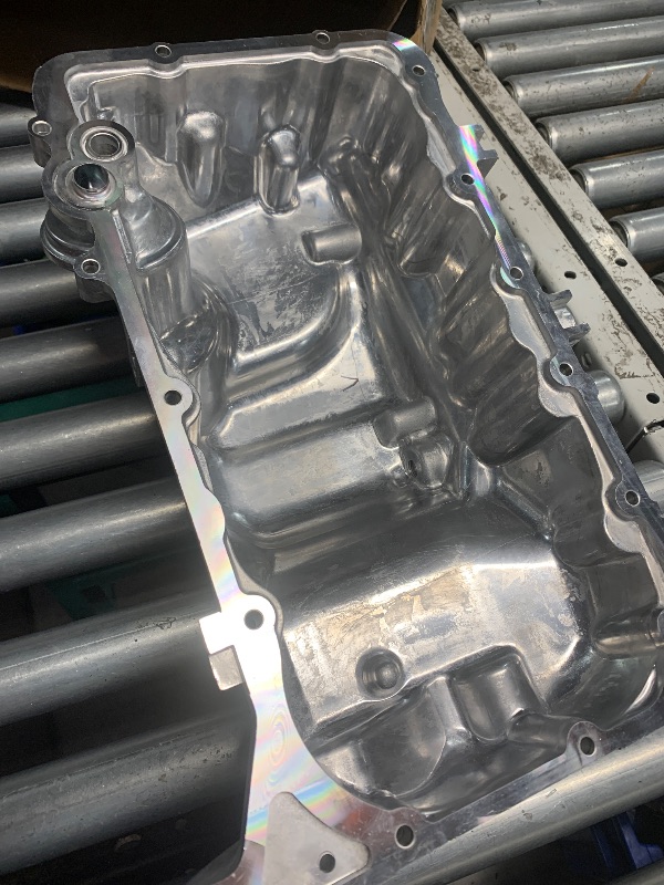 Photo 1 of (used)(damaged) A-Premium Engine Oil Pan Sump with Drain Plug Compatible with Honda Civic 2012 2013 2014 2015 1.8L Gas