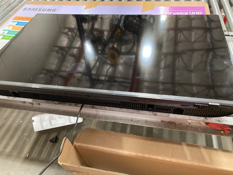 Photo 1 of **SMASHED SCREEN FINAL SALE**Samsung 43-Inch Class Crystal UHD U8000F 4K Smart TV (2025 Model) Endless Free Content, Crystal Processor 4K, MetalStream Design, Knox Security, Alexa Built-in
