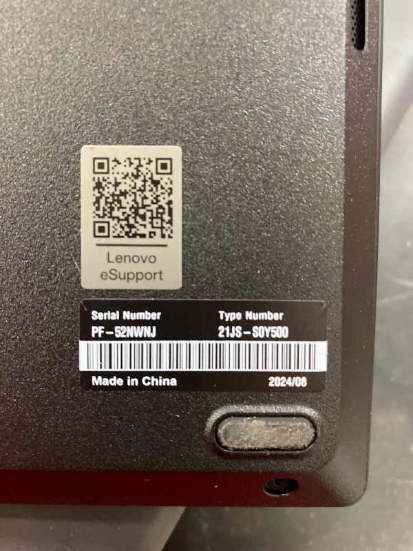 Photo 1 of **LOCKED SEE NOTES**ThinkPad E14 Gen 5 14' Business Laptop AMD Ryzen 7 7730U 16GB RAM 512GB SSD No OS FHD - Black