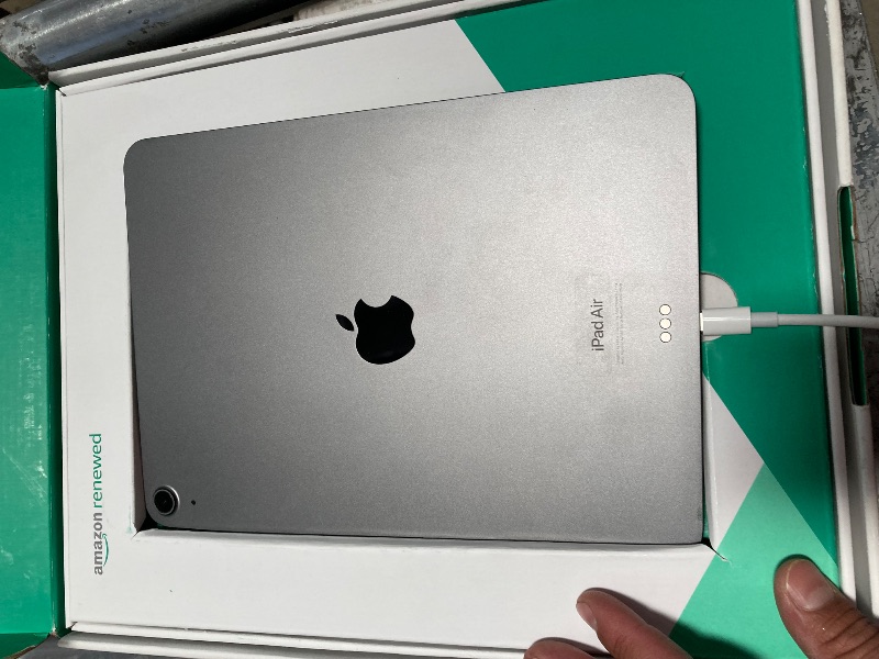 Photo 1 of **LOCKED**2022 Apple iPad Air 5th Gen. (10.9 inch, Wi-Fi, 64GB) Space Gray (Renewed Premium)