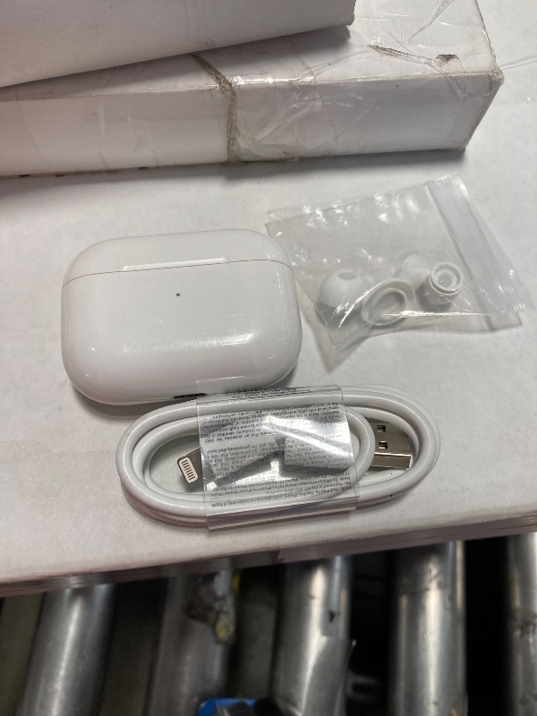 Photo 1 of **MISSING 1 EAR BUD**
Apple AirPods Pro -1st Generation with MagSafe (Renewed Premium)