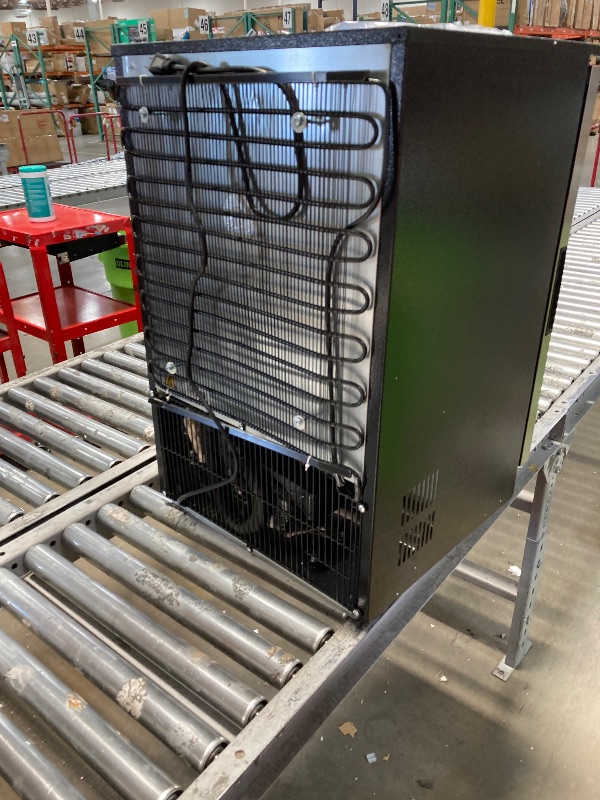 Photo 1 of Advanics 20 Inch Beverage Refrigerator Cooler,Under Counter Drink Fridge with Glass Door, Built-in or Freestanding, Quiet Compressor Cooling, 120 Can Capacity for Beer and Soda