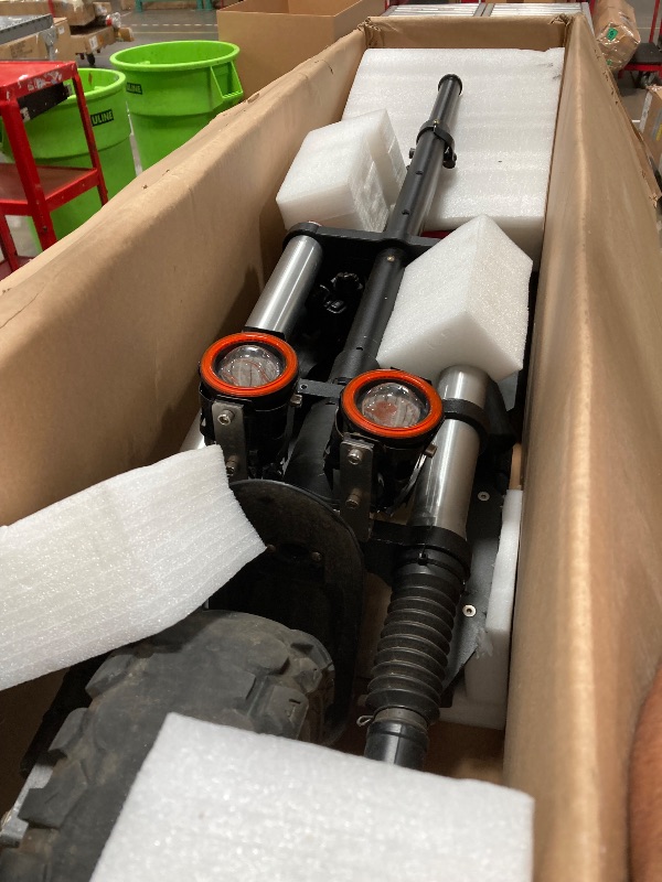 Photo 1 of Electric Kick Scooter High Power Dual Drive 5600W Motor,Up to 50 MPH & 60 Miles Range, 11" Vacuum Off-Road Tire, Adult Electric Scooter with Foldable Seat Removable