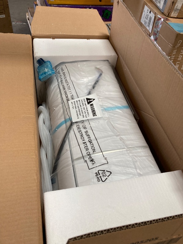 Photo 1 of **BOX 1 ONLY FINAL SALE**YITAHOME 12000 BTU Mini Split Air Conditioner Heat Pump System, Wifi Enabled 20 SEER2 115V Inverter Ductless AC Cool Up to 750 Sq. Ft, Compatible with Alexa, Complete Installation Kit, White