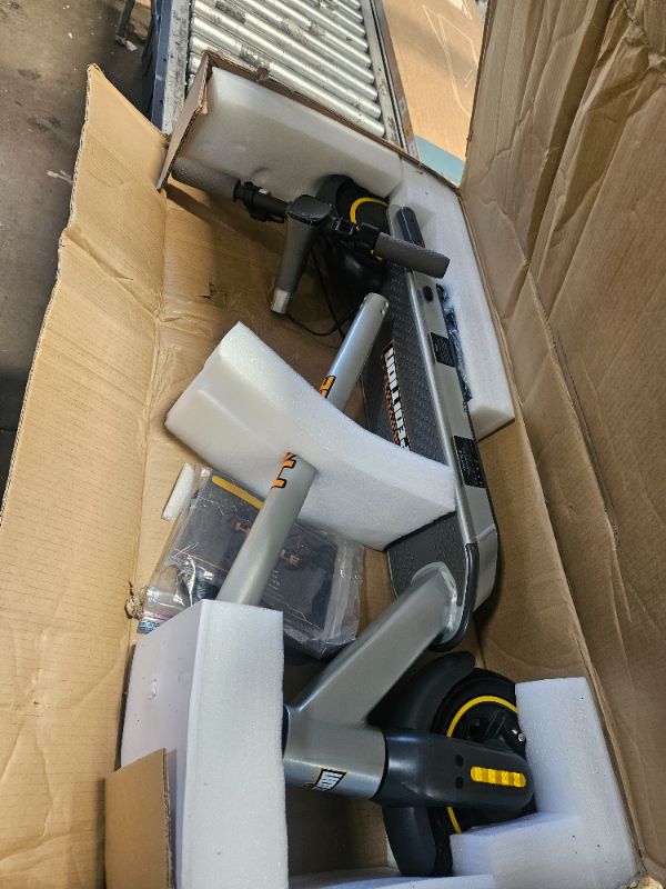 Photo 1 of 10 Inches Foldable Electric Scooter - Unique Performance and Upgraded Pneumatic Tire Foldable Commuter, Suitable for Adult and Easy to Store and Transport - HURES36