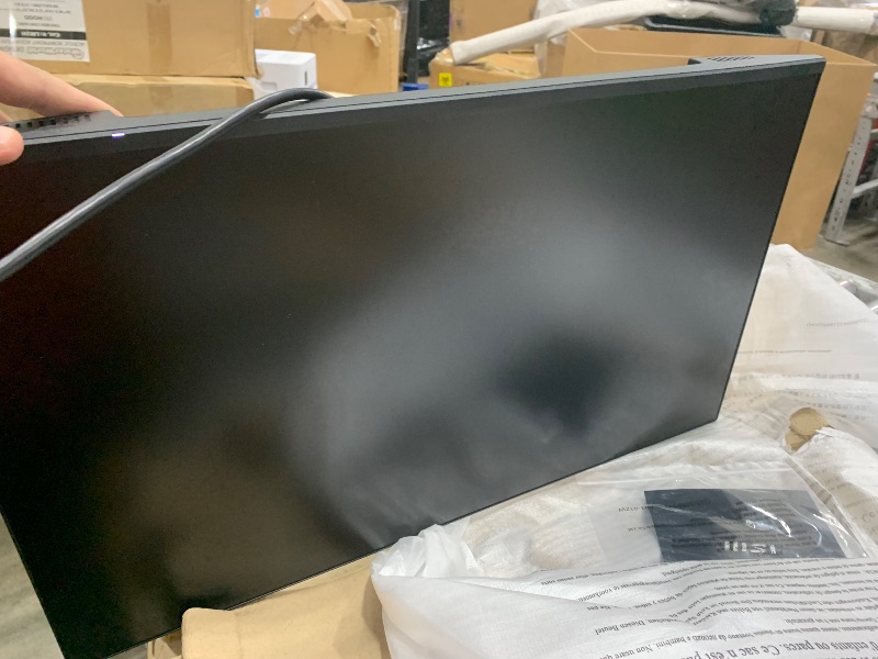 Photo 1 of MSI PRO MP271A E2 27-inch IPS 1920 x 1080 (FHD) Gaming Office Monitor, 120Hz, Free-Sync, HDMI, DisplayPort, VGA Port, VESA Mountable, Tilt, Speaker, 4-Side Slim Bezel 1ms, Black