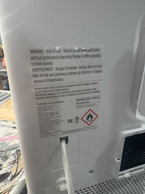 Photo 1 of (POWER TESTED) (WONT BLOW COLD) (SIGNS OF USE)  Portable Air Conditioners 16,000 Btu AC Unit 5 in 1 Wifi Smart Air Conditioner with APP, Fan & Dehumidifier, Remote, 24H, Window Kits Included Cooling for Large Room Indoor