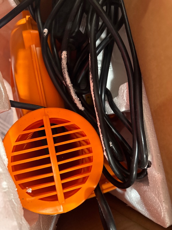 Photo 1 of *UNKNOWN OF ANY DAMAGES*Little Tikes Jump 'n Slide Bouncer with Arched Canopy Overhead Cover, Plus Heavy Duty Blower, Stakes, Repair Patches, and Storage Bag |3-Kid Capacity, Ages 3-8 Years