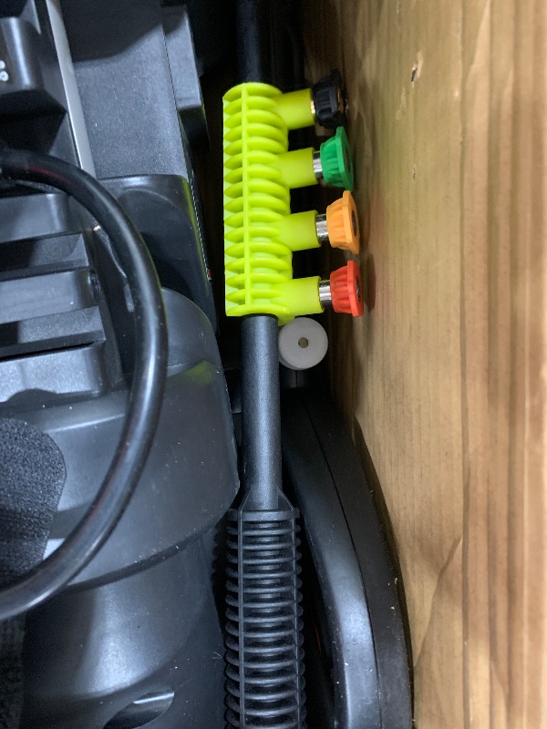 Photo 1 of ***PARTS ONLY***commowner Electric Pressure Washer 5000PSI 4.0GPM Power Washers with M22-14mm Pressure Hose 33FT, Power Sprayers High Pressure with 1/4" QC Compatible Surface Cleaner for Home Cars Driveways, Green