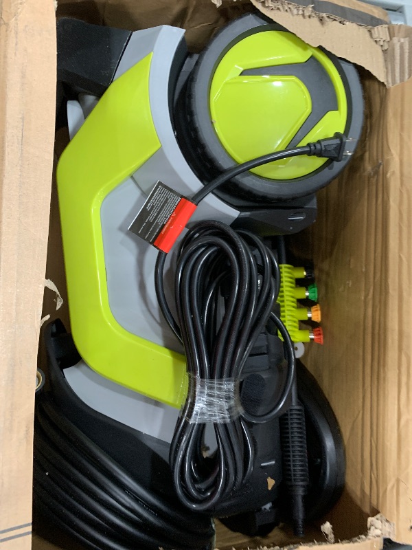 Photo 1 of ***PARTS ONLY***commowner Electric Pressure Washer 5000PSI 4.0GPM Power Washers with M22-14mm Pressure Hose 33FT, Power Sprayers High Pressure with 1/4" QC Compatible Surface Cleaner for Home Cars Driveways, Green