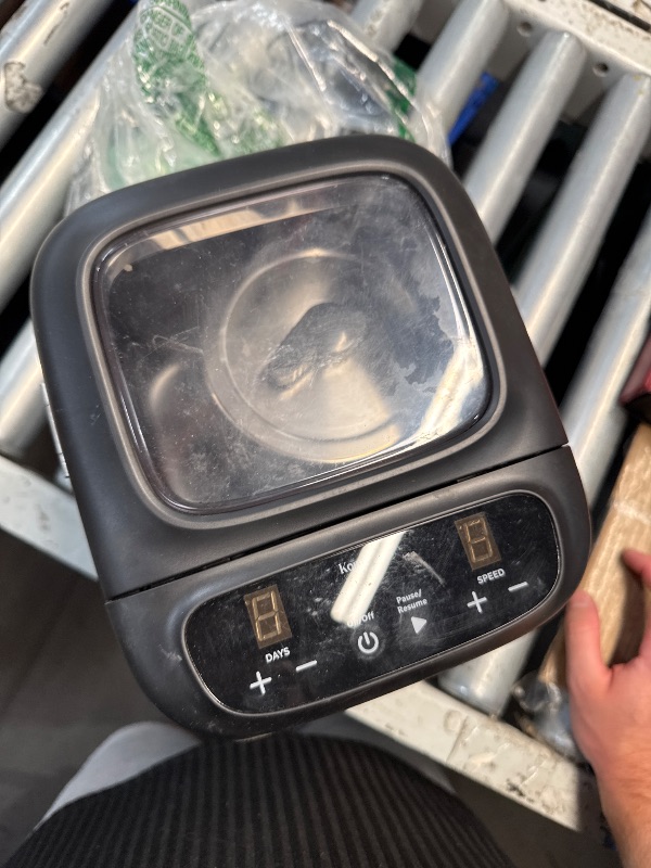 Photo 1 of (PARTS) (NOT FUNCTIONAL) KomeStone K2 Elite Professional Rock Tumbler Kit, Ultra Quiet & Cutting Edge Brushless Motor Rock Polisher for Adults & Rock Collector, Noise-Reduction, Extra Large 3 Lbs Barrel, STEM Gift for All Age