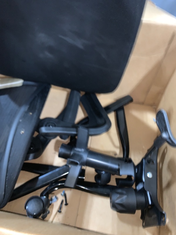 Photo 1 of *** PARTS ONLY **** Ergonomic X-Shaped Computer Desk Chair with Lumbar Support