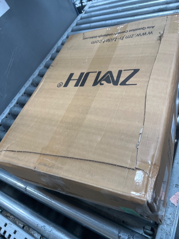 Photo 1 of ***PARTS ONLY***ZMJH A201S Bidet Toilet Seat, Electric Smart Heated Seat with Slow Closes, Vortex Wash, Warm Dryer, Rear and Front Wash, Warm Water, Remote Control, and Night Light, White (Elongated)