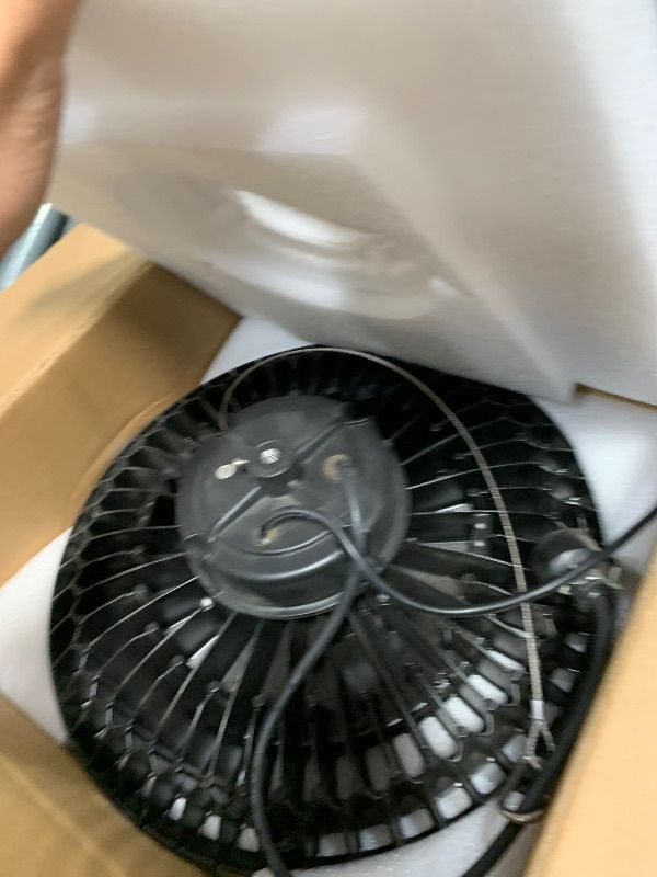 Photo 1 of ***(FOR PARTS ONLY/ NON FUNCTIONAL)***LED High Bay Light Fixture ETL Certified Driver 240W UFO High Bay Lighting 5000K 34000LM 1-10V Dimmable IP65 UL Approved 6FT Standard Cable