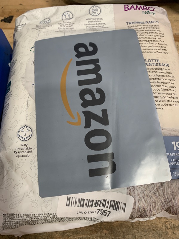 Photo 1 of Bambo Nature Hypoallergenic Training Pants, Eco-Labeled Training Pants, Totally Chlorine-Free - Size 6 (19 Count)