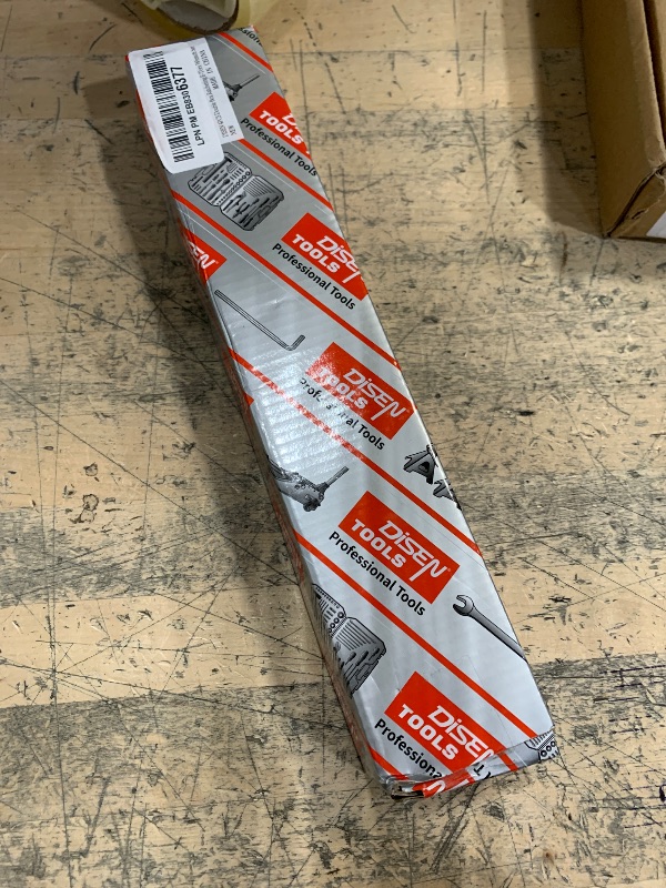 Photo 1 of DISEN 2025 Upgraded 4-Piece E-Torx Double Box Ratcheting Wrench Set, 72-Tooth Black Nickel Plated, Dual Head E6E8/E10E12/E14E18/E20E24 with Storage Pouch