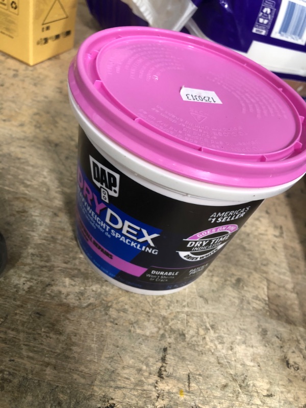 Photo 1 of 1 qt Dap 12330 DryDex Interior/Exterior Spackling, White