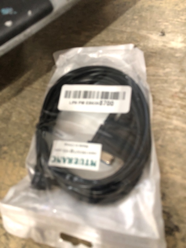 Photo 1 of MTUERANC USB to RS232 Serial Adapter, Mini USB to DB9 Serial Converter Cable 1.8M/6Feet (Left Angle)
