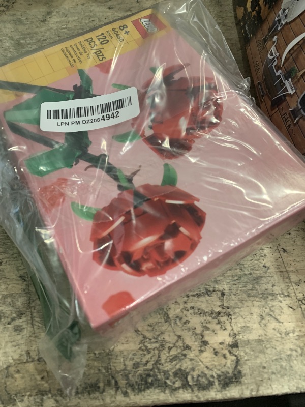 Photo 1 of LEGO Roses - Building Toy for Kids, Girls & Boys, Ages 8+ - Artificial, Fake Roses for Home Decor & Display - Gift Idea for Plant & Flower Lovers - 40460