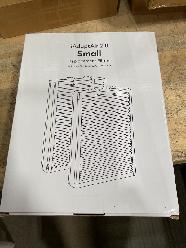 Photo 1 of Air Oasis Official iAdaptAir 2.0 H13 Replacement Filter Set | Only Compatible with the Air Oasis iAdapt Air 2.0 Small Air Purifier | AOIA-2SRF