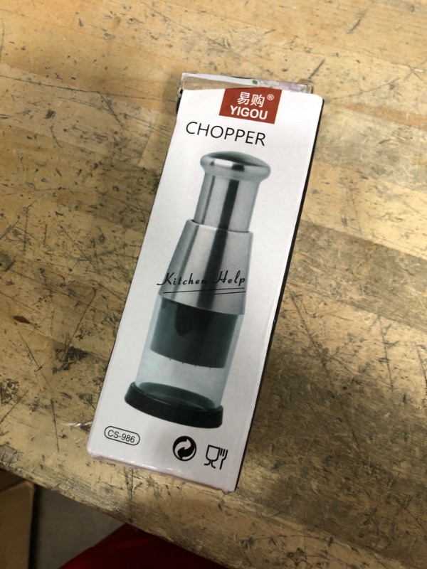Photo 1 of ?????????? Food Chopper, Mini Garlic Chopper, Fast, Convenient and Durable, Garlic Chopper Manual Hand for Food Enthusiasts and Cooking Staff