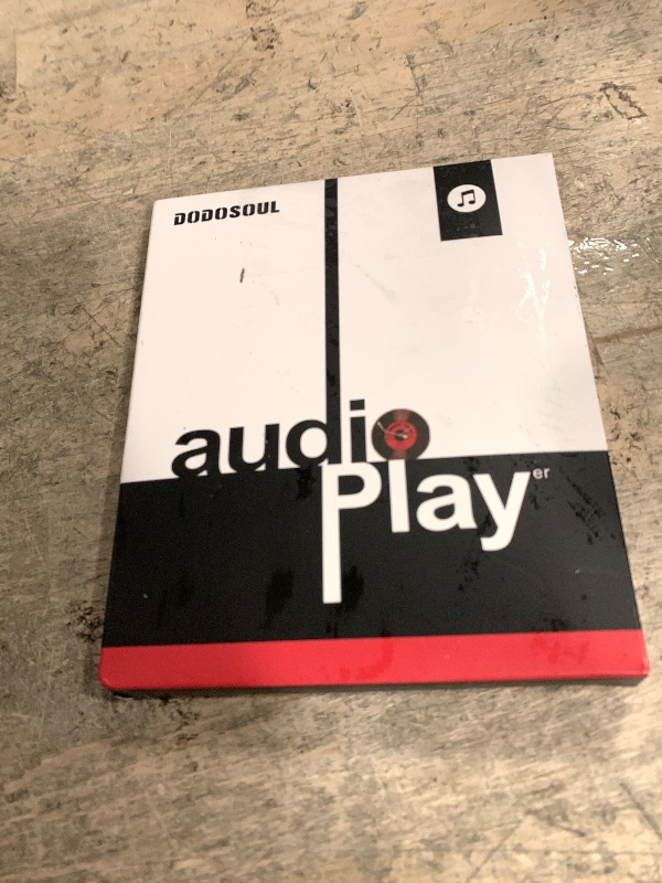 Photo 1 of DODOSOUL 64GB MP3 Player, Music Player with Bluetooth 5.2, Shuffle, Single Loop, FM Radio, Built-in HD Speaker, Voice Recorder, Mini Design, HiFi Sound, Ideal for Sport, Earphones Included