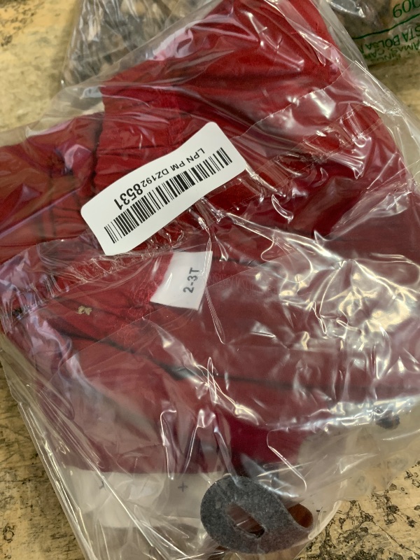 Photo 1 of 1 2 3 4 5T Toddler Wedding Outfit Boy Boys Suit Set Toddler Suits Formal Dress Shirt/Bowtie/Suspender Pants 2-3T Burgundy