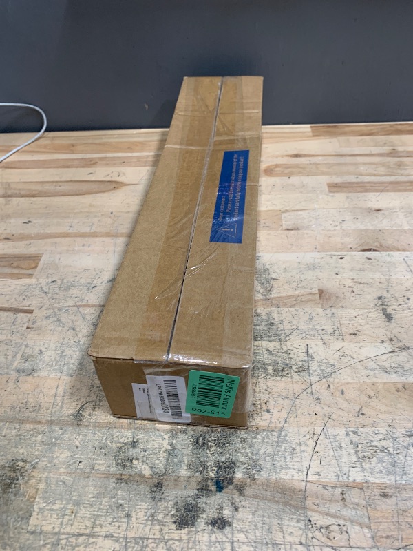 Photo 1 of HOSKO Window Curtain Rod - 1 Inch Curtain Rods for Window 30-60 Inches - Including Two Mounting Brackets ?White?